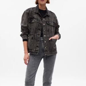 GAP Cinched Denim Jacket XL